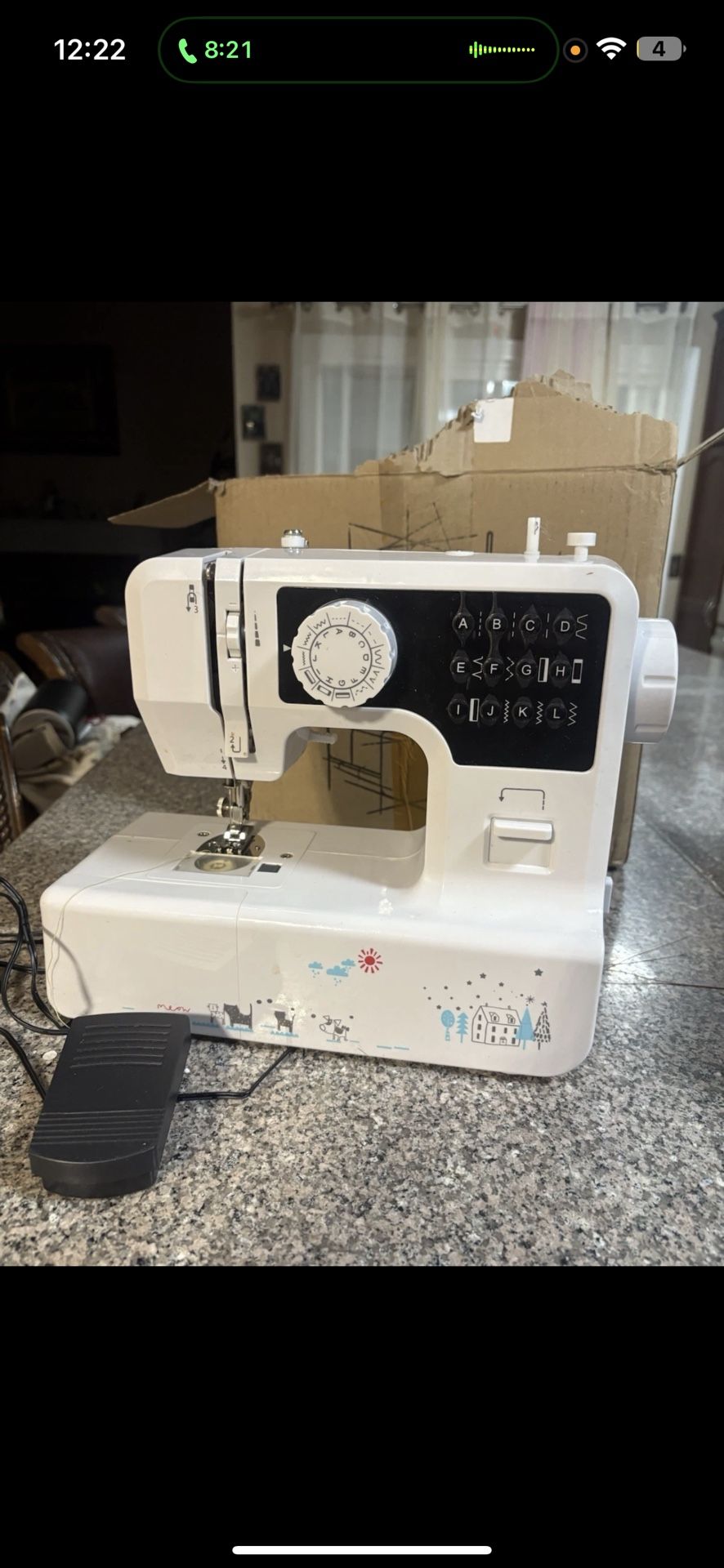Sewing machine mini desktop