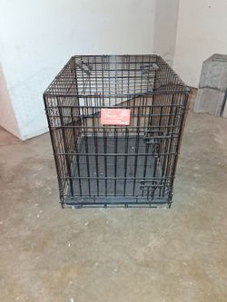 Used dog cage