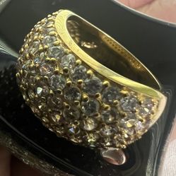 Noir CZ Ring Size 7