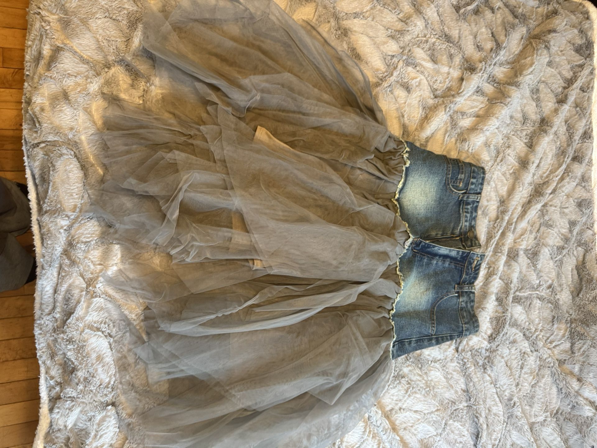 Jean Skirt