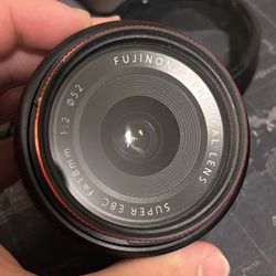  FUJIFILM XF 18mm f/2 R Lens