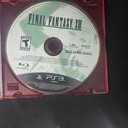 Final Fantasy XIII FFXIII PS3 Blu-ray Disc Game Square Enix - Authentic