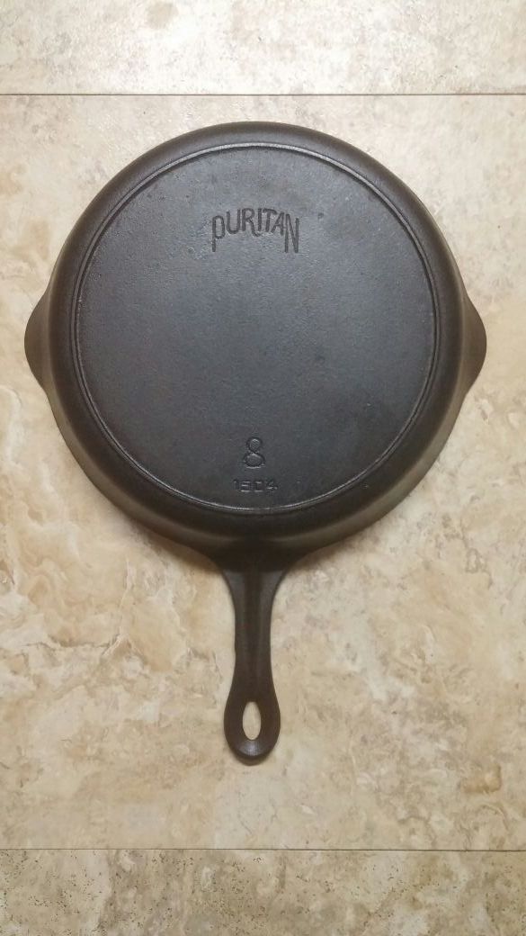 PURITAN #8 cast iron skillet