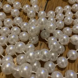 Faux Pearls- 7.5 Yds 