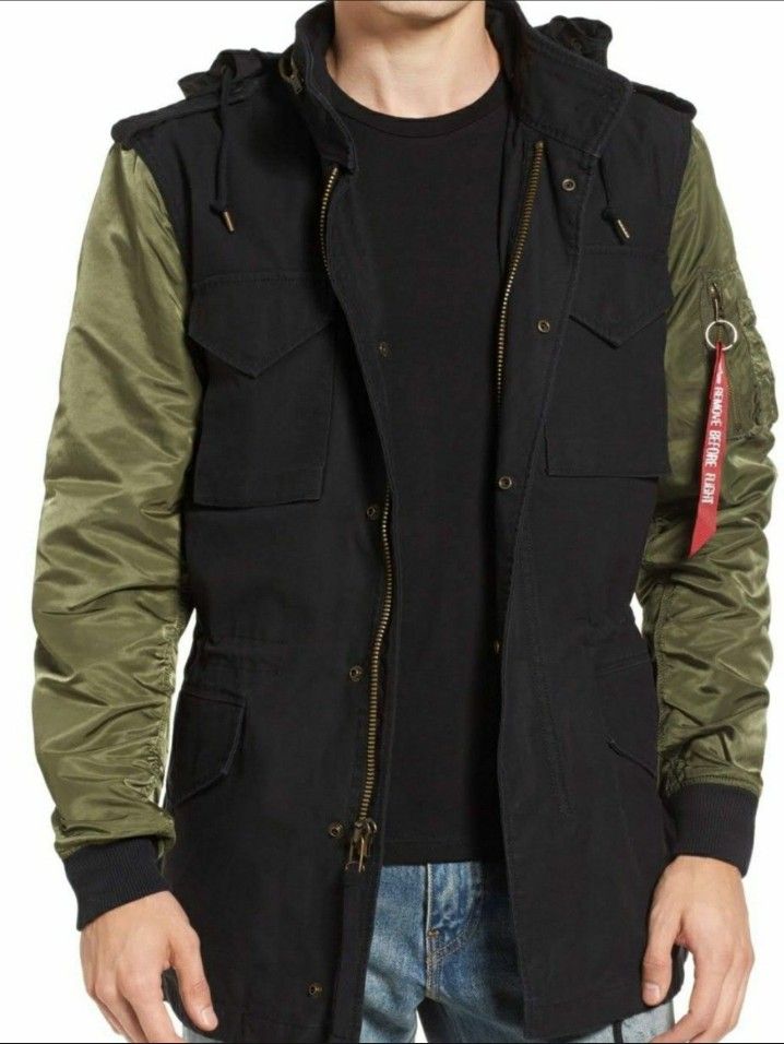 Alpha industries top fusion field coat