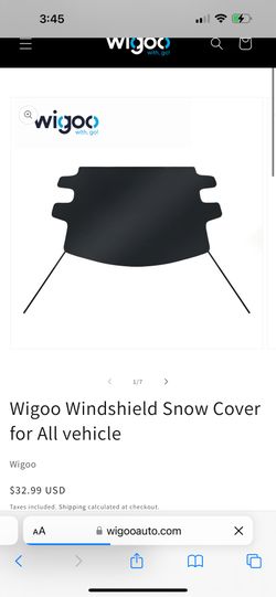 Windshield Snow Cover 