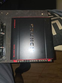 Crunch 4 channel amp