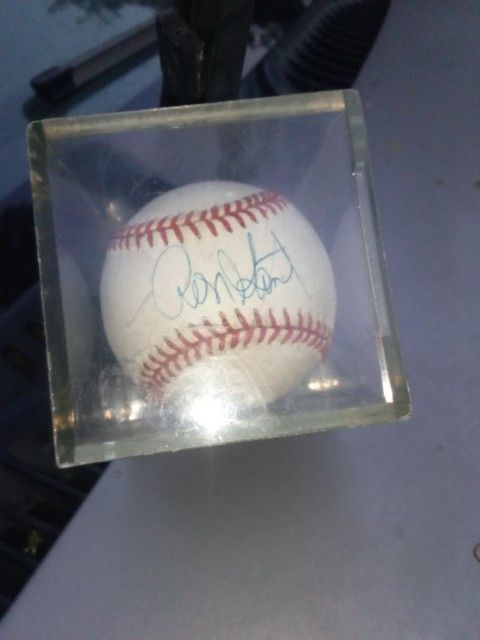 Kevin Singleton Autographed Baseball