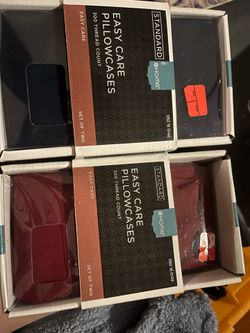 Easy care pillow cases