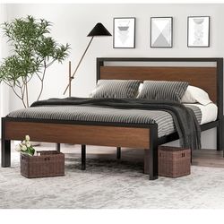 Queen Bed Set Mattress and Frame