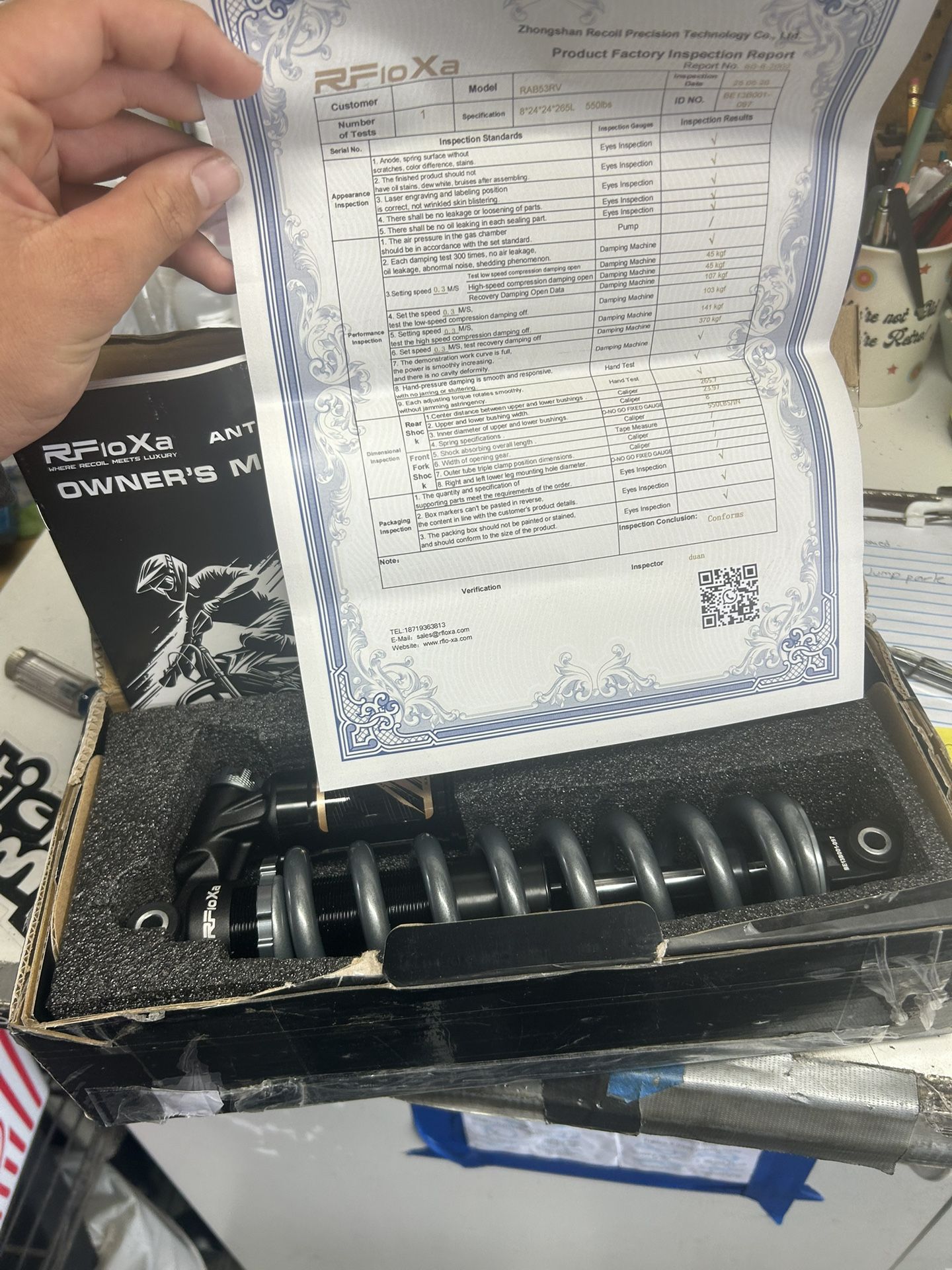 Rfloxa 550 Shock
