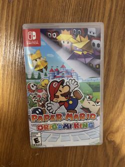 Paper Mario Nintendo switch game