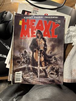 Heavy Metal Magazine May 1993 – Vintage Sci-Fi Fantasy Comic (Azpiri/Prado/Frezzato)