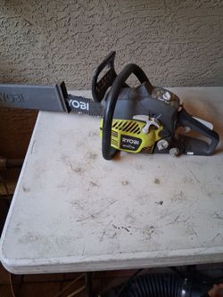 Ryobi chain saw has new chain $60