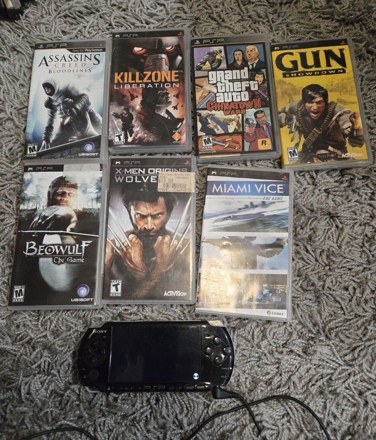 Psp With Games