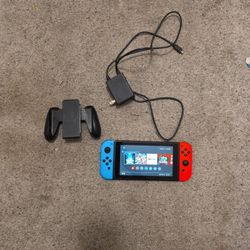 Nintendo Switch V2 LCD Red And Blue W/mario kart,  And  Gen4 Pokemon Remake.