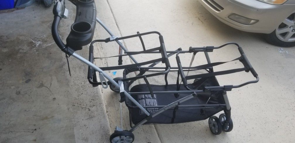 Double stroller. 