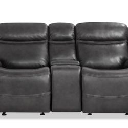 Leather Power Recliner 