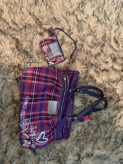 Coach purse with wristlet