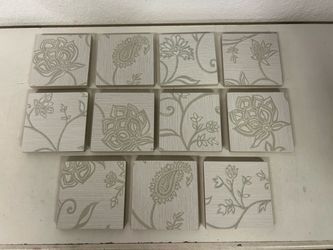 11 Decorative Floral Drink Coastets