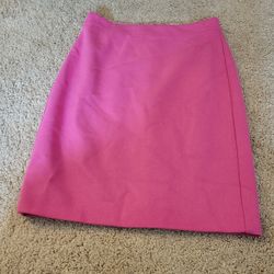 J Crew Pink Pencil Skirt 