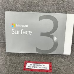 Microsoft Surface 3 Tablet 10.8 Inch -PAYMENTS AVAILABLE-$1 Down Today 
