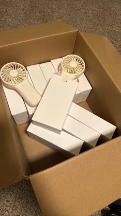 Handheld Mini Portable Fans – Lot of Multiple