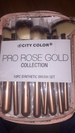 Pro Rose Gold Brushes