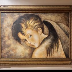 Oil angel Painting 🔥HOT DEAL 🔥