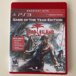 Dead Island Game Of The Year Edition PS3