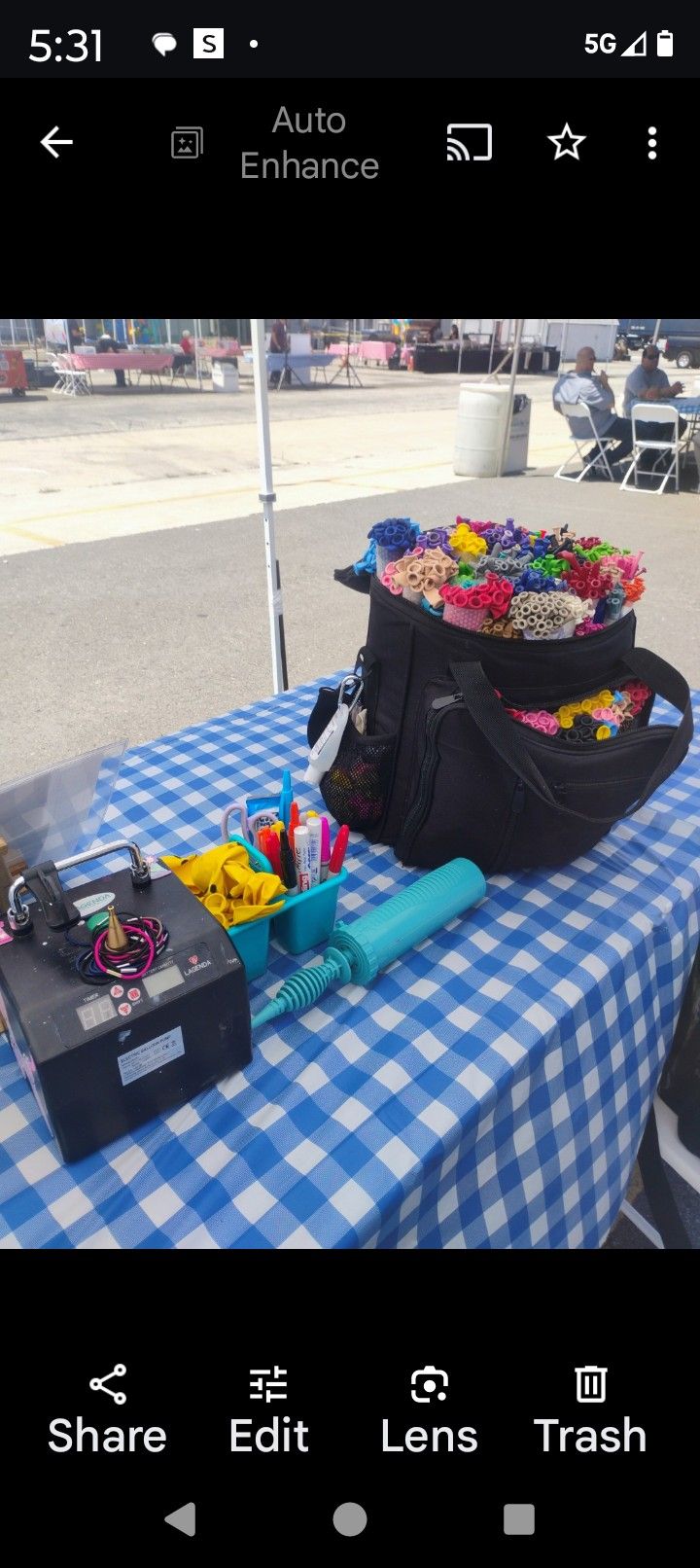 Balloons For Twisting, Pumps, Colors For Facepaint, Glitter For Hair