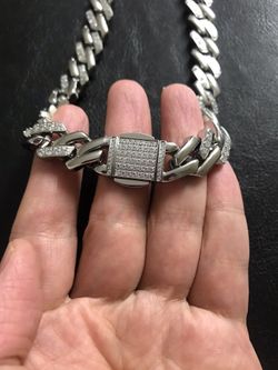 Stainless Steel Cuban Link Chain