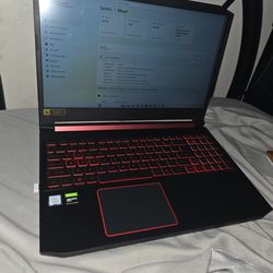 Acer gaming laptop color black
