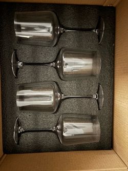 Brand New Stemware- Set of 4 Wine Glasses