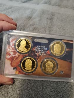 US Mint Presidential $1 Coin Proof Set