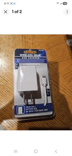 Wireless Gear USB Charger - for iPhone, iPad, and iPod
