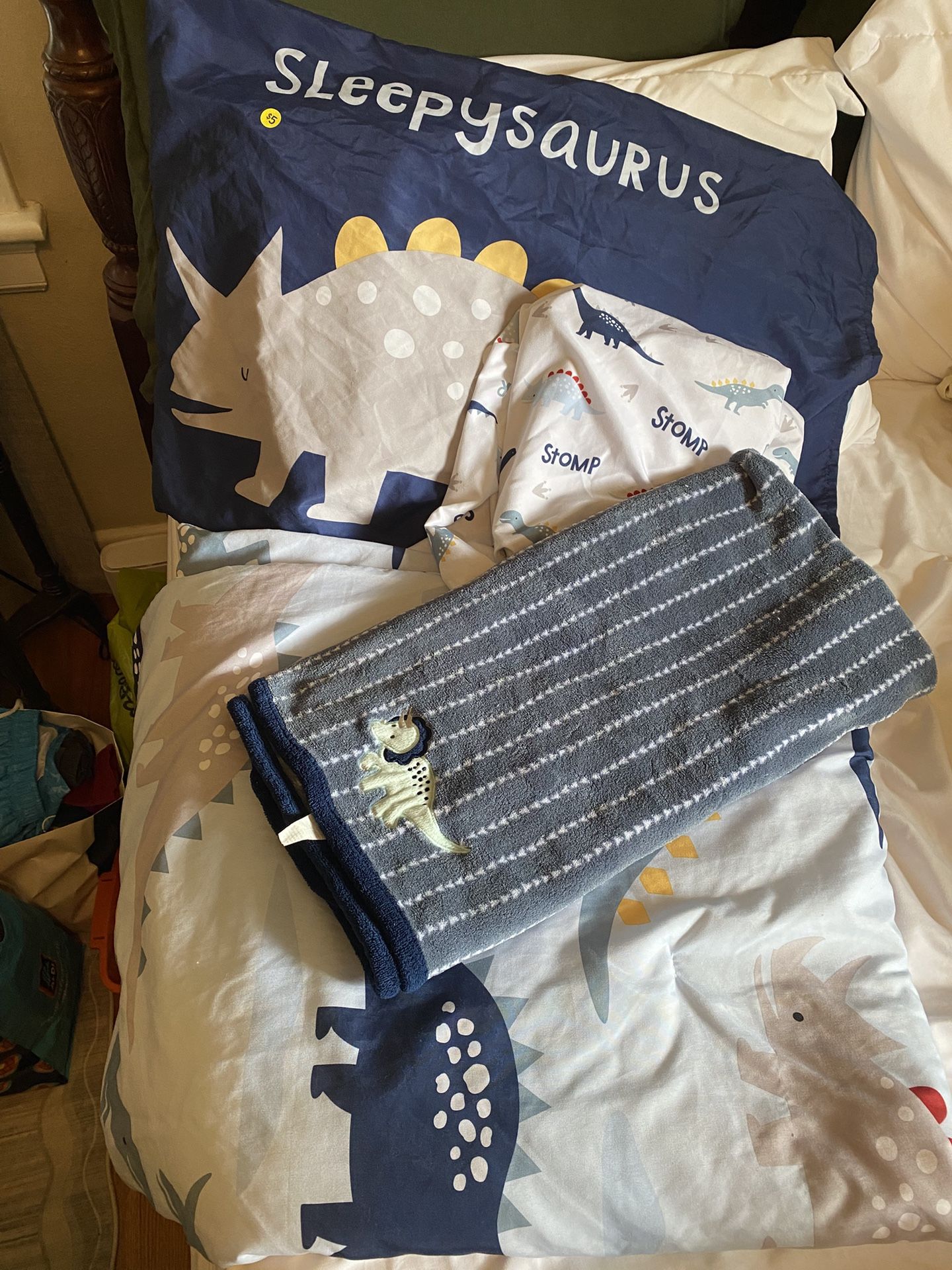Dinosaur Toddler/crib Bedding $15 For All