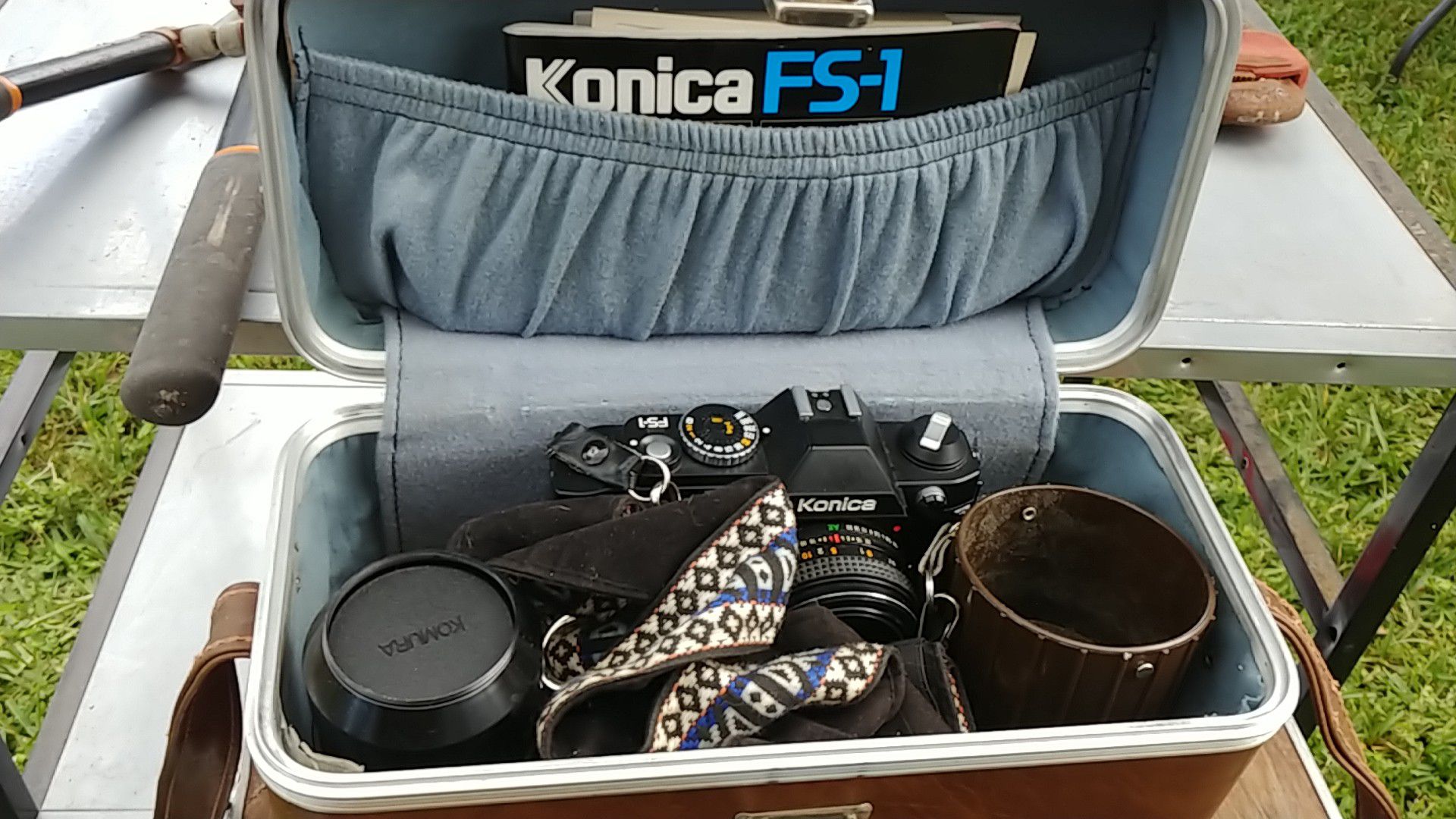 Vintage Konica FS-1 with case.