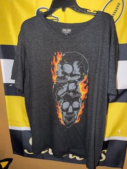 Return To Sender Skull Flames Graphic T Shirt Men’s Size XXL Brand New With Tags