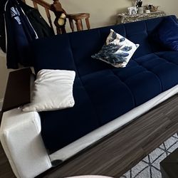 Royal blue Corner Couch