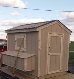 New 4x6x5 Chicken Coop