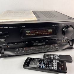 Onkyo Integra TX-SV919THX A/V Control Tuner Amplifier Receiver w/ Remotes Bundle