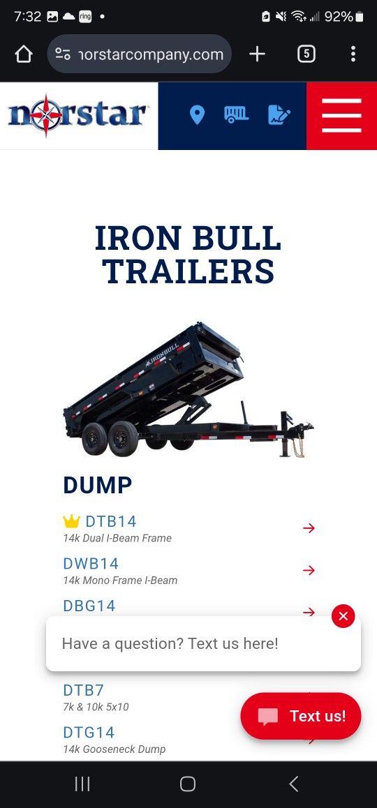 Dump Trailer For Sale