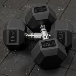 40lbs Pair of dumbbells
