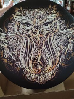 Native owl ceremony drum $35