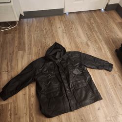 Leather Jacket 4xl