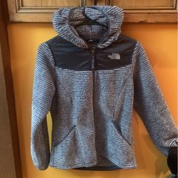 Girls North face Zip Up 
