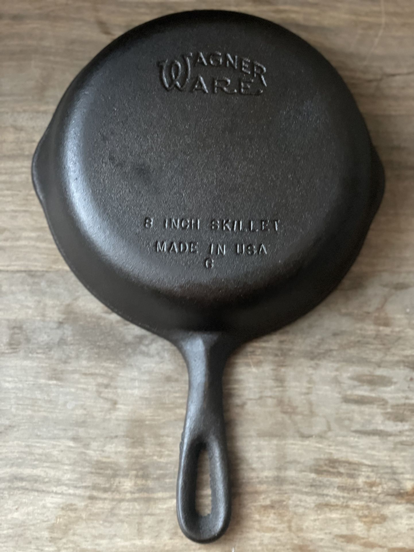 Vintage Wagner Ware 8 Inch Cast Iron Skillet No 5 Made In USA