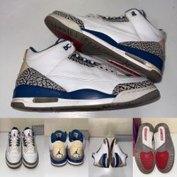 Jordan 3 Retro “True Blue” (2011 Release) - Size 9.5