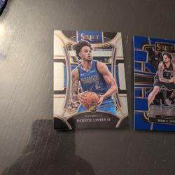 2023 Select Dereck Lively Rookie Cards-- The Man For Mavericks Ring